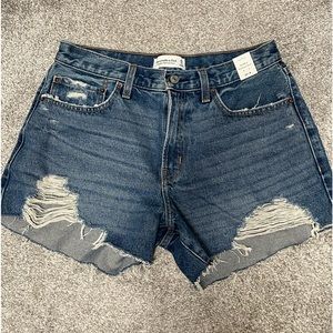 Abercrombie & Fitch Curve Love Mid Rise Short